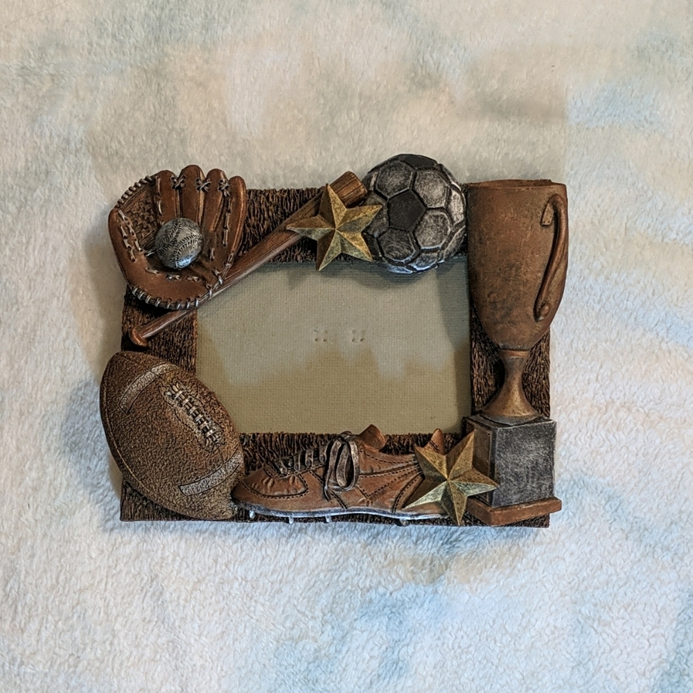 Childs  sport picture frame